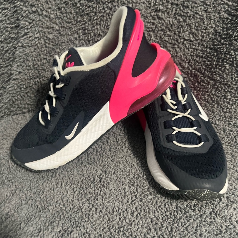 Girls pink and blue Nike 270
